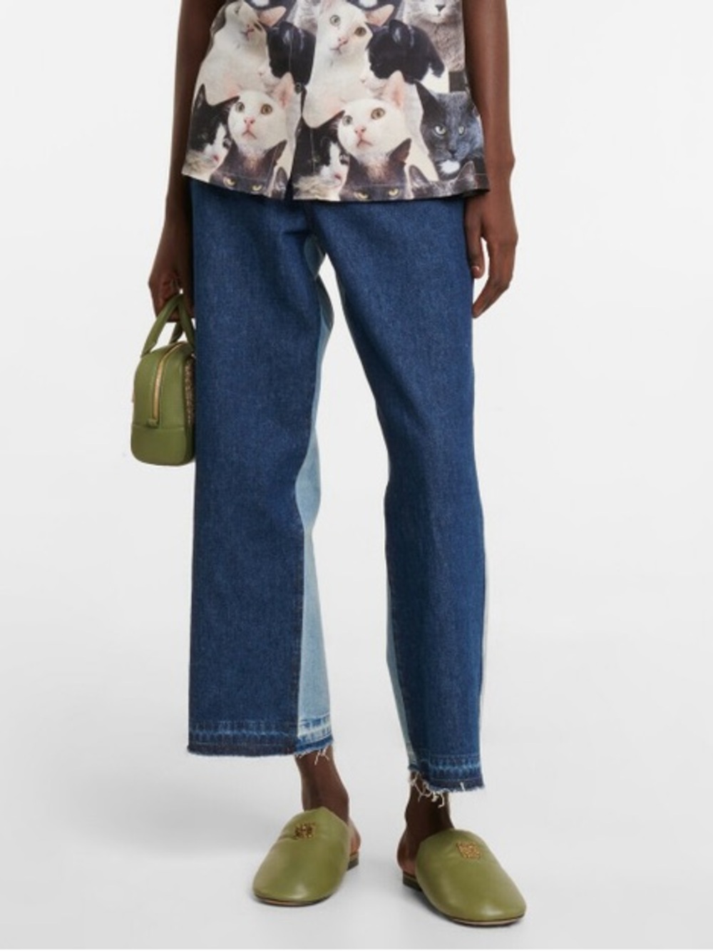 Loewe Anagram Leather Mule Slides - Picture 5 of 11